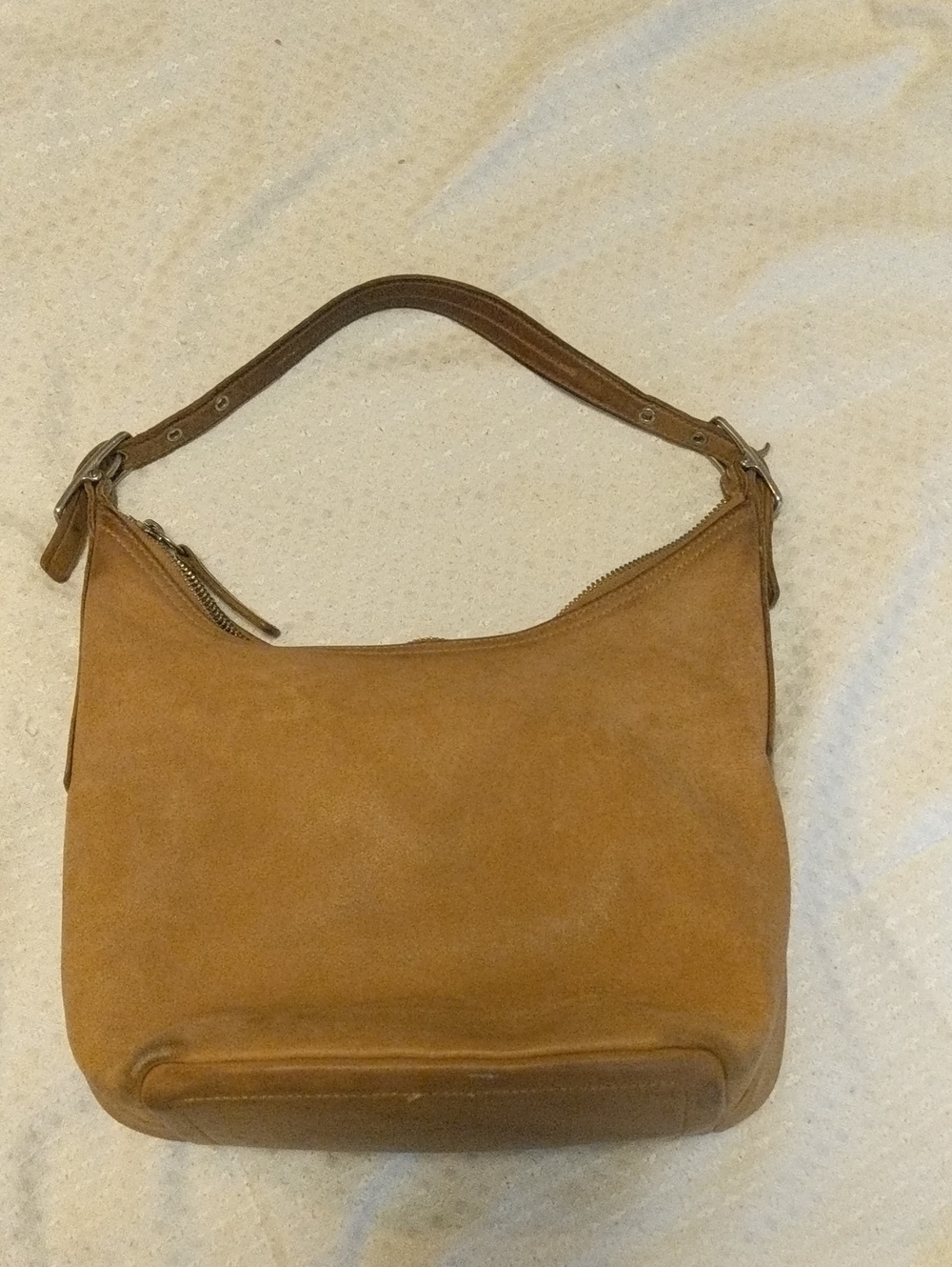 Vintage Coach Legacy West Hobo 9823 Camel Tan Leather Shoulder Bag Y2K